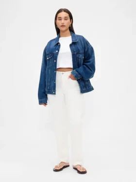 Vaqueros Curvy de talle alto, estilo «90s», ajustados y de corte recto