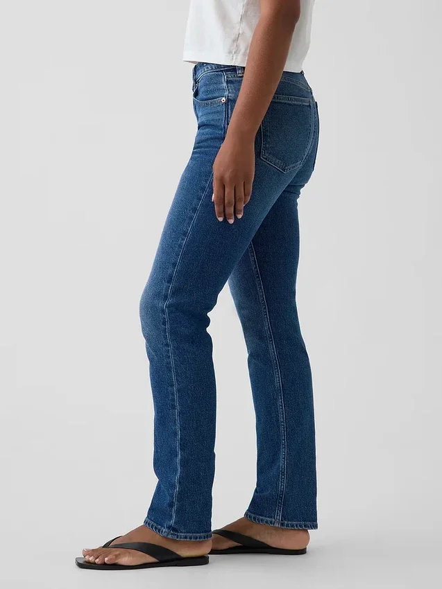 Vaqueros Curvy de talle alto, estilo «90s», ajustados y de corte recto