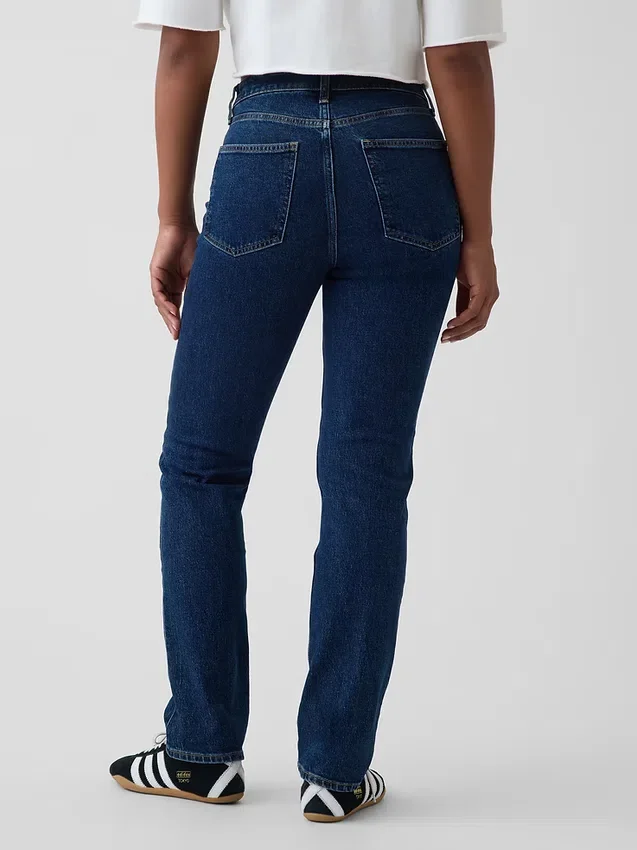 Vaqueros Curvy de talle alto, estilo «90s», ajustados y de corte recto
