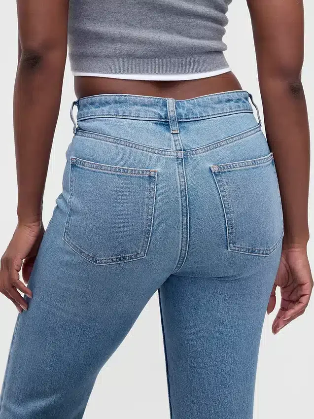 Vaqueros Curvy de talle alto, estilo «90s», ajustados y de corte recto