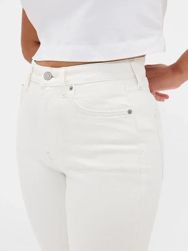 Vaqueros Curvy de talle alto, estilo «90s», ajustados y de corte recto