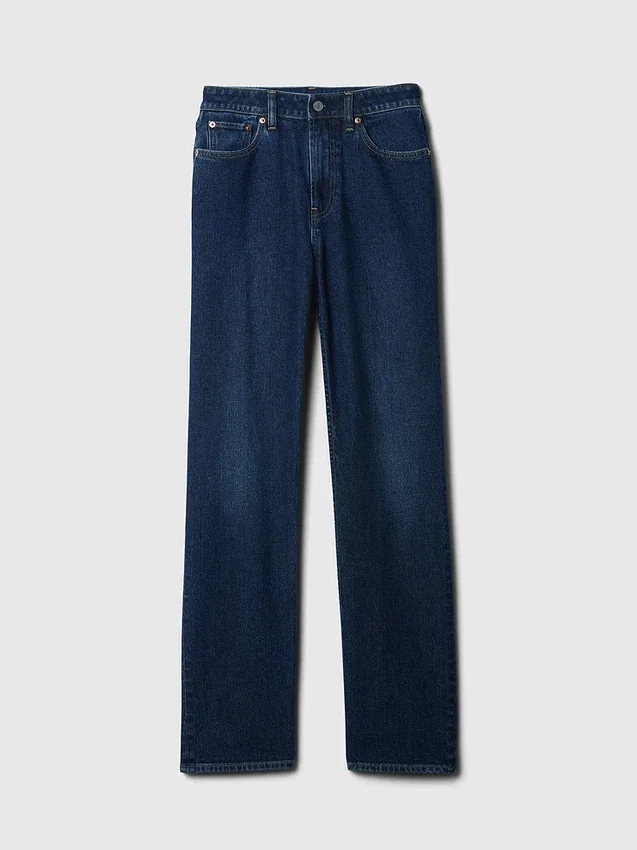 Vaqueros Curvy de talle alto, estilo «90s», ajustados y de corte recto