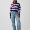 Vaqueros curvy de talle alto y corte recto