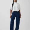 Vaqueros curvy de talle alto y corte recto