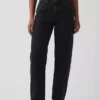 Vaqueros curvy de talle alto y corte recto