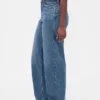 Vaqueros curvy de talle alto y corte recto