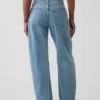 Vaqueros curvy de talle alto y corte recto