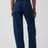 Vaqueros curvy de talle alto y corte recto