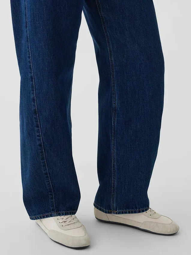 Vaqueros curvy de talle alto y corte recto