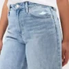 Vaqueros curvy de talle alto y corte recto