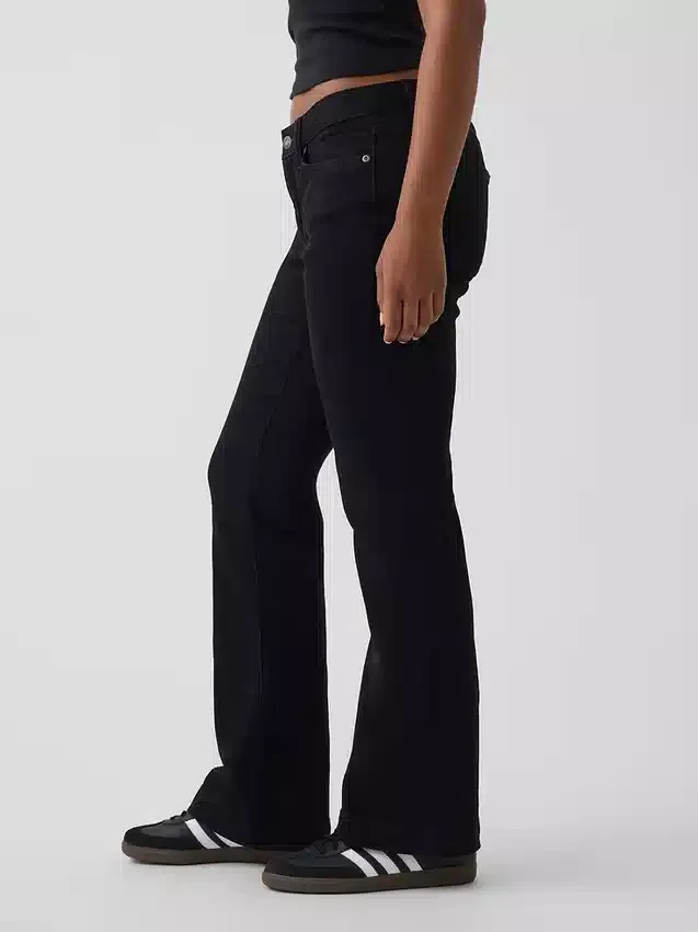 Vaqueros Curvy de talle bajo, largos y ajustados