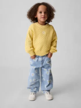 Vaqueros «Daisy Horseshoe» para bebés y niños pequeños
