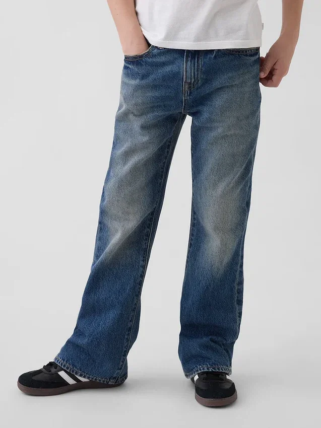 Vaqueros de corte bootcut holgado para niños