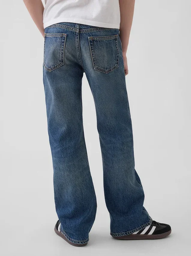 Vaqueros de corte bootcut holgado para niños