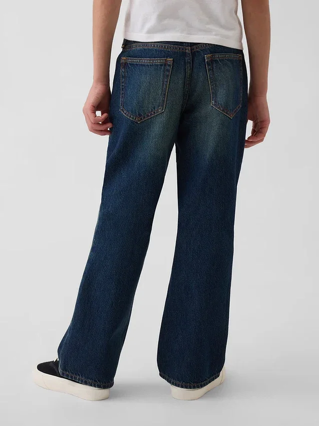Vaqueros de corte bootcut holgado para niños
