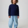 Vaqueros de corte cilíndrico sin cremallera para bebés y niños pequeños