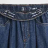 Vaqueros de corte cilíndrico sin cremallera para bebés y niños pequeños