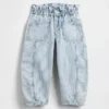 Vaqueros de denim a rayas con diseño de herradura para Bebé y Niño