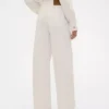 Vaqueros de talle alto con corte arqueado de GAP × Victoria Beckham