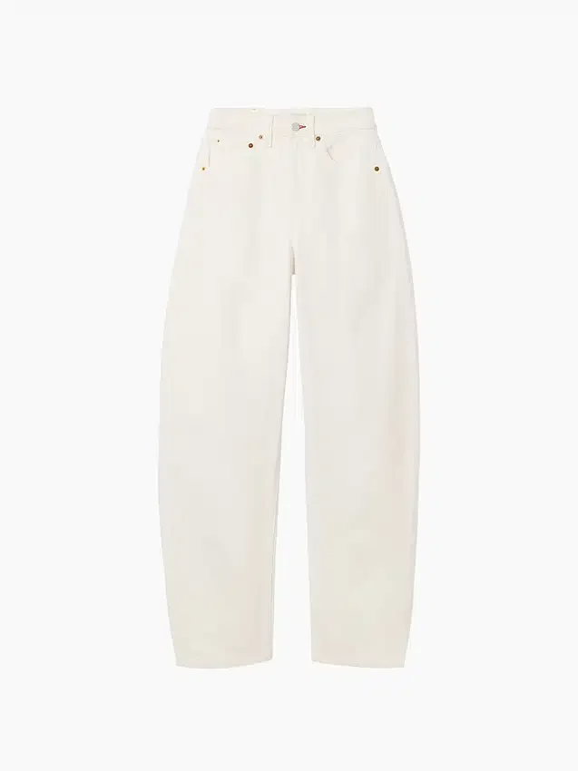 Vaqueros de talle alto con corte arqueado de GAP × Victoria Beckham