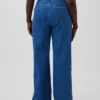 Vaqueros de talle alto con pinzas y pierna ancha GAP × Hfr de Atelier Ndigo