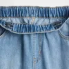Vaqueros de talle alto y corte «barrel» para niños