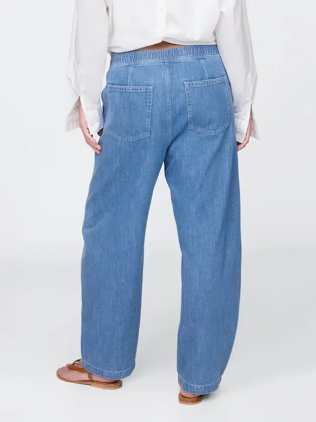 Vaqueros Easy Barrel de talle alto