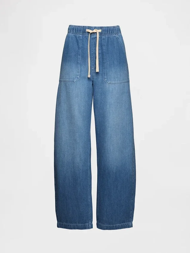 Vaqueros Easy Barrel de talle alto
