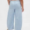Vaqueros «Easy Horseshoe» de talle medio, con rayas y tejido denim ultrasuave