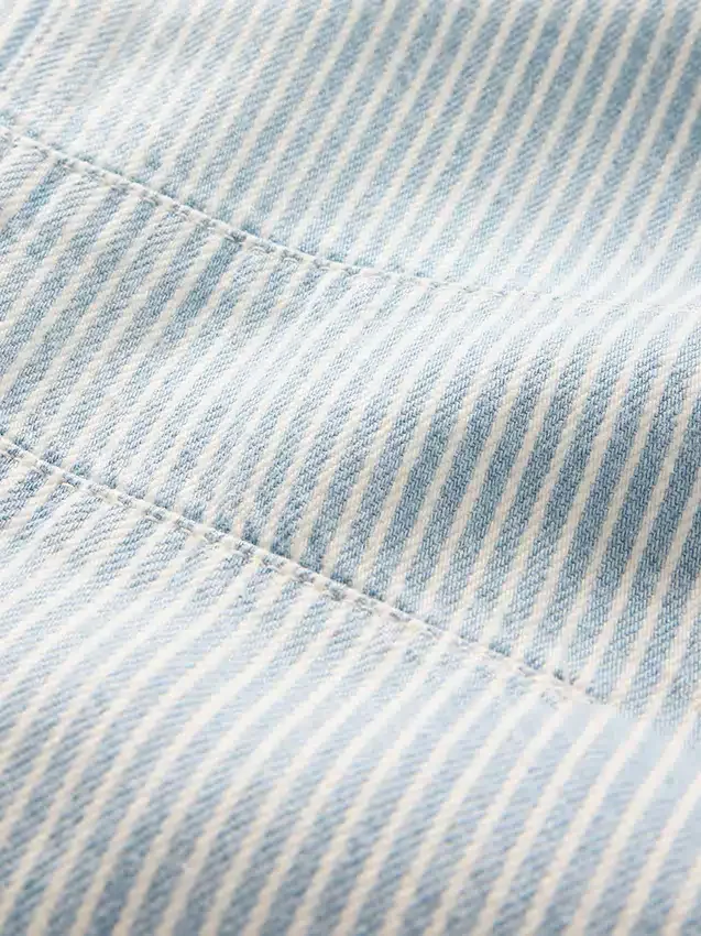 Vaqueros «Easy Horseshoe» de talle medio, con rayas y tejido denim ultrasuave