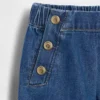 Vaqueros holgados de estilo marinero para bebés y niños pequeños