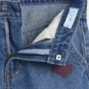 Vaqueros holgados de talle bajo con bordados para niños