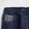 Vaqueros holgados de talle bajo «Easy» con efecto metalizado para niños