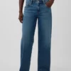 Vaqueros holgados de talle bajo estilo años 90