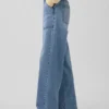 Vaqueros holgados de talle bajo estilo años 90