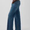 Vaqueros holgados de talle bajo estilo años 90