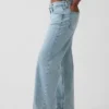 Vaqueros holgados de talle bajo para curvas, estilo años 90