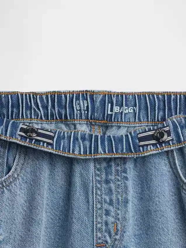Vaqueros holgados de talle bajo ultrasuaves para niños