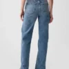 Vaqueros holgados de talle medio estilo años 90