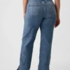 Vaqueros holgados de talle medio estilo años 90