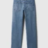 Vaqueros holgados de talle medio estilo años 90
