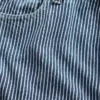 Vaqueros holgados de tiro medio con rayas de denim ultrasuaves