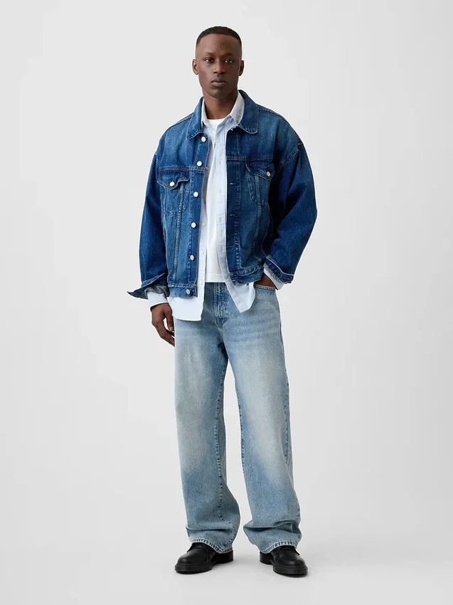 Vaqueros holgados estilo años 90