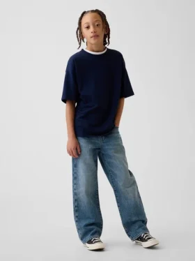 Vaqueros holgados estilo años 90 para niños