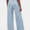 Vaqueros holgados ultrasuaves de talle medio para mujeres con curvas