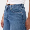 Vaqueros holgados ultrasuaves de talle medio para mujeres con curvas