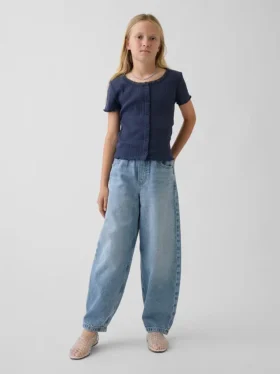 Vaqueros holgados y cónicos «Ultrasoft Easy» para niños