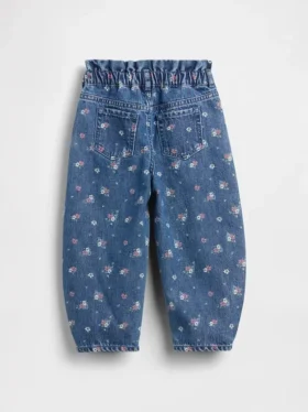 Vaqueros «Horseshoe» con estampado floral para bebés y niños pequeños