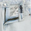 Vaqueros infantiles de talle bajo, corte ancho y pierna ancha