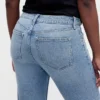 Vaqueros rectos ajustados de talle bajo «Curvy» estilo años 90